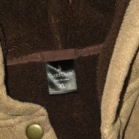 Brown and Tan Hooded Jacket - Picture 2 of 6